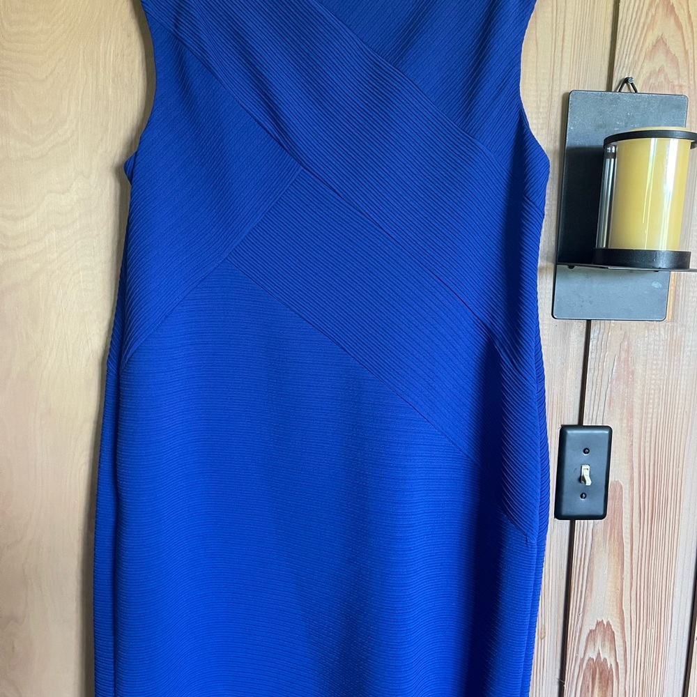 Calvin Klein Royal Blue sleeveless Midi Dress size 18W